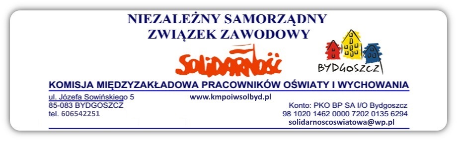 NSZZ Solidarność Pracowników Oświaty w Bydgoszczy